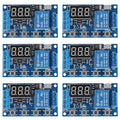 6pcs DC 6-30V Timer Relay Programmable Delay Relay Module Cycle Timer by JUZITAO