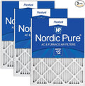 Nordic Pure 14x14x1 Pleated MERV 12 Air Filters 3 Pack by NordicPure