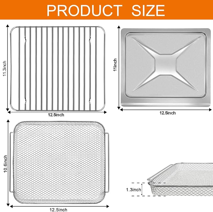 3 IN 1 Air Fryer Replacement Parts - Image 2