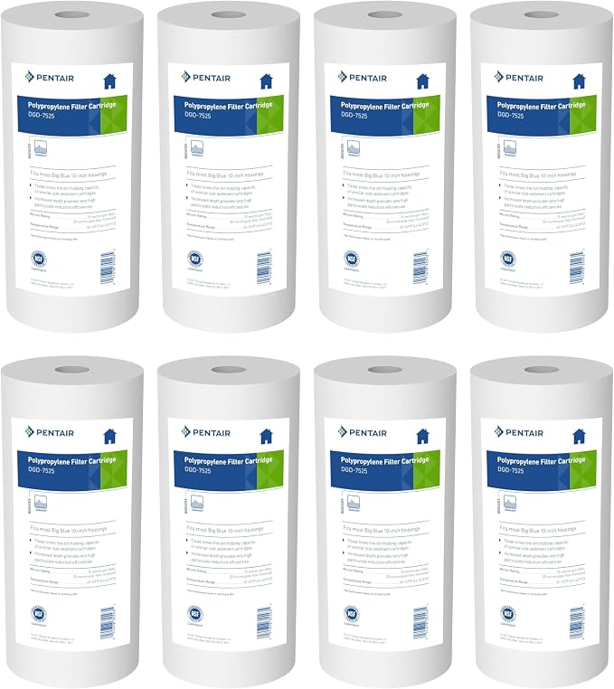 Pentair Pentek DGD-7525 Big Blue Sediment Water Filter, Whole House by PENTAIRPENTEK