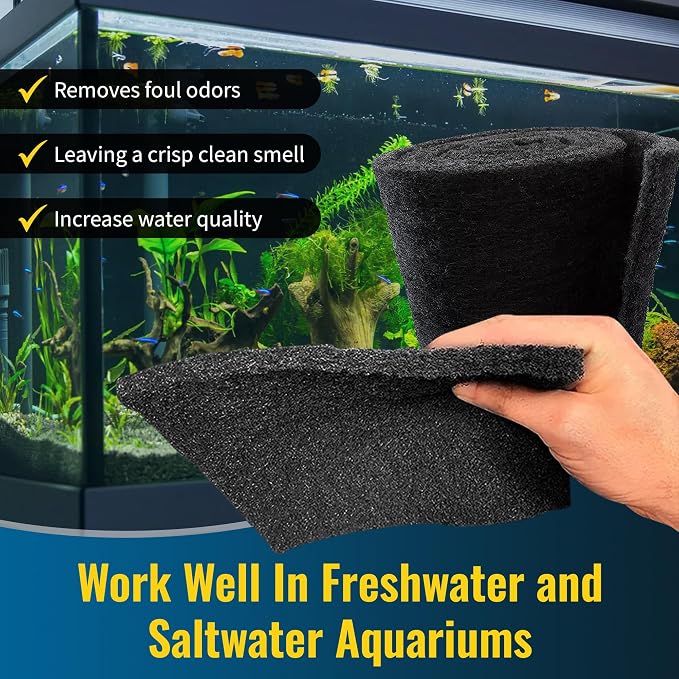 CFS – Pack of 2, Cut to Fit Carbon Infused Filter Pad Media - Image 6