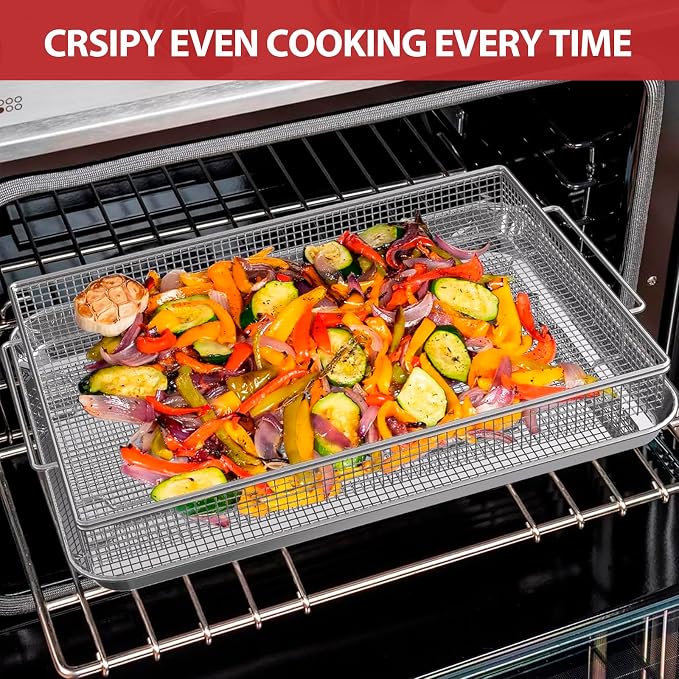 Geesta 304 Stainless Steel Air Fryer Basket - Image 6