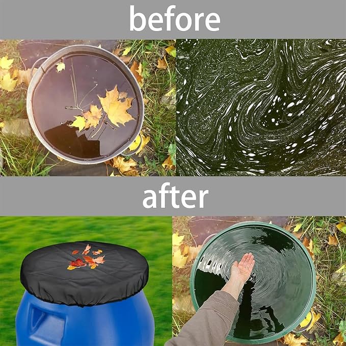 Sturdy Rain Barrel Mesh Cover - Image 4