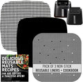 INFRAOVENS Air Fryer Reusable Liners by INFRAOVENS
