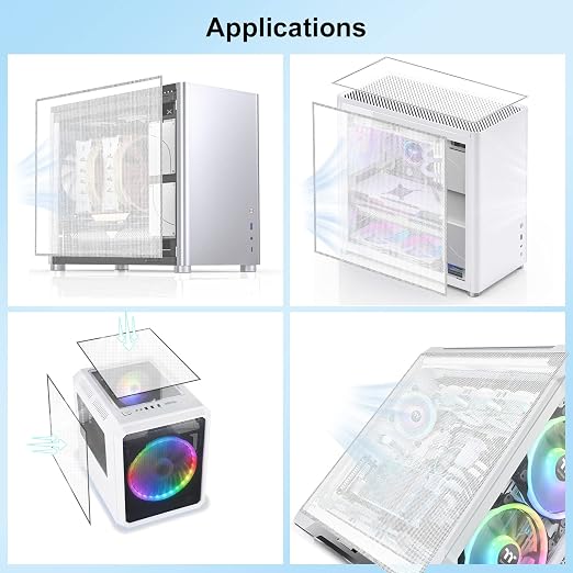 Fan Dust Mesh Filter Magnetic Frame PVC Computer PC Case Fan Dust Proof Filter - Image 4