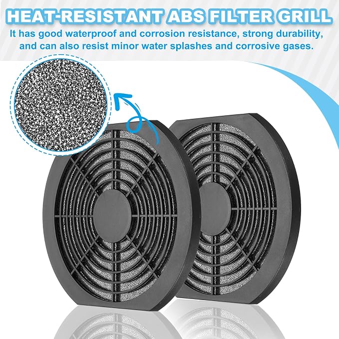 PATIKIL 170mm Fan Filter Grill - Image 4