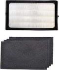 HQRP Filter E + 4-Pack Carbon Filters Compatible by HQRP