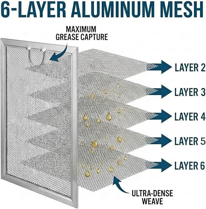 Microwave Grease&Charcoal Filter Set - Image 4