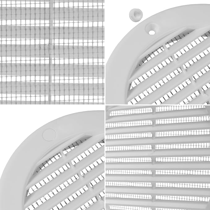 Repa Market 8 Inch White Round Air Vent Cover - Image 7