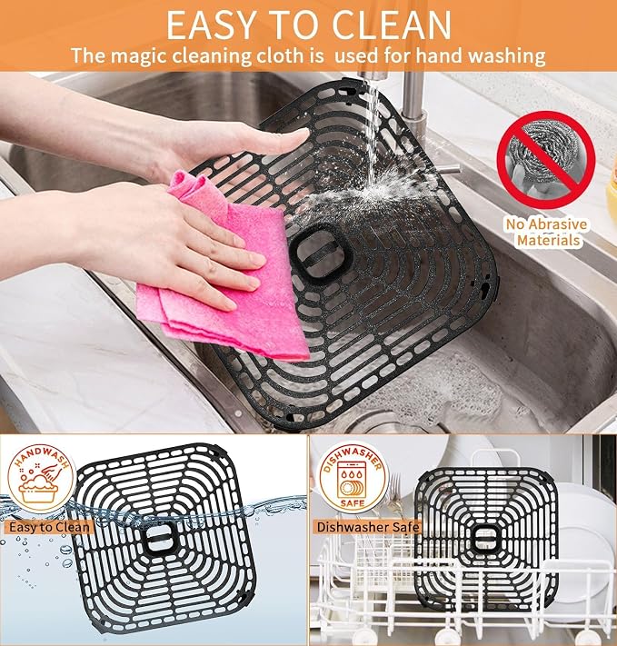 Air Fryer Grill Pan for COSORI Air Fryer TurboBlaze 6 QT, Non-Stick - Image 6