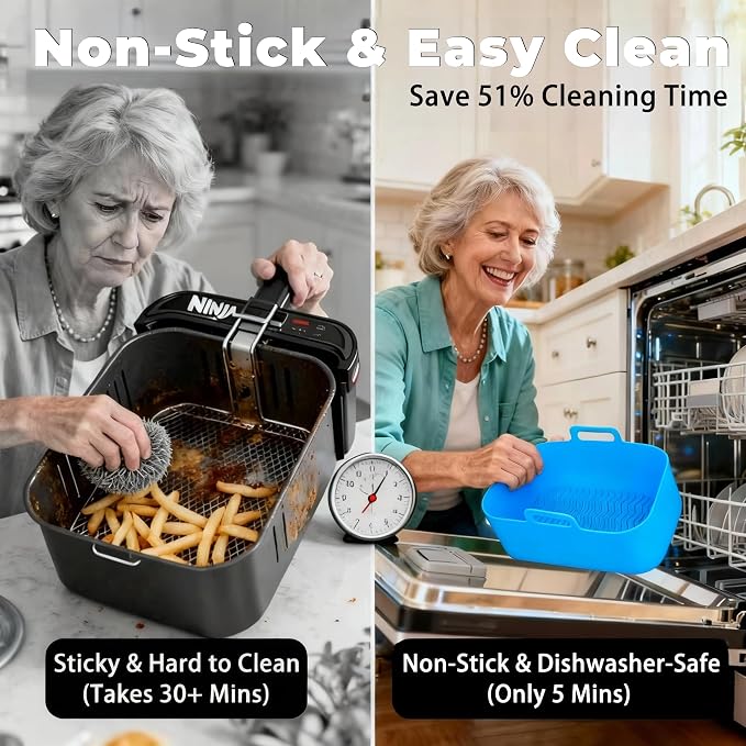 Ninja Silicone Air Fryer Liners - Image 4