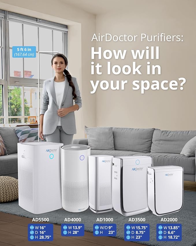 AIRDOCTOR 3500i SMART Air Purifier - Image 2