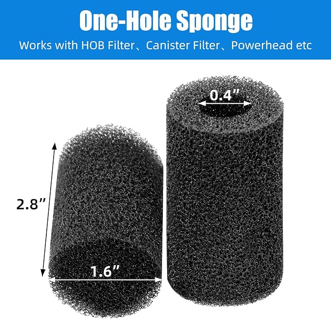 AQUANEAT 12-Pack Pre-Filter Sponge - Image 2