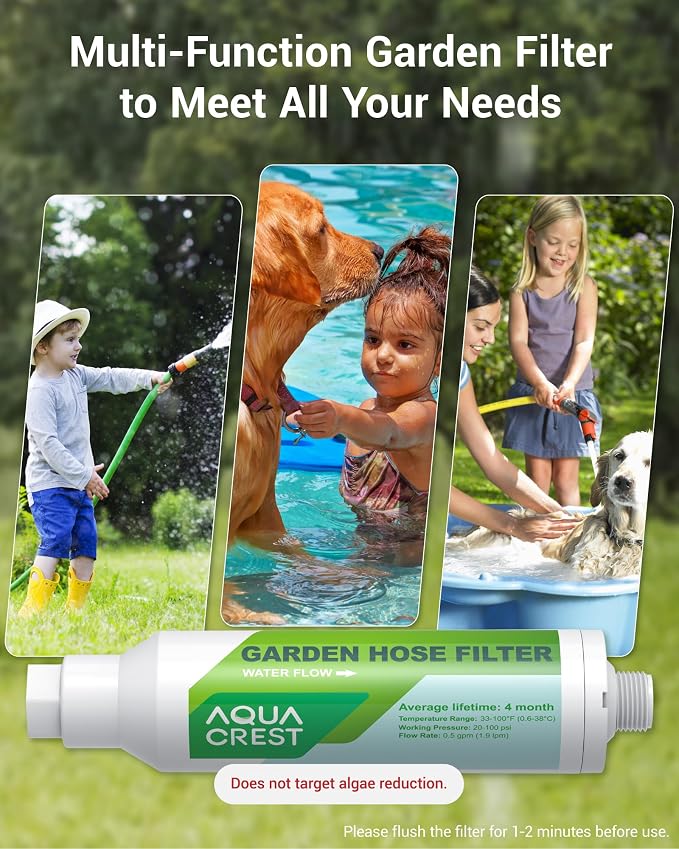 AQUA CREST Garden Hose Water Filter - Image 6