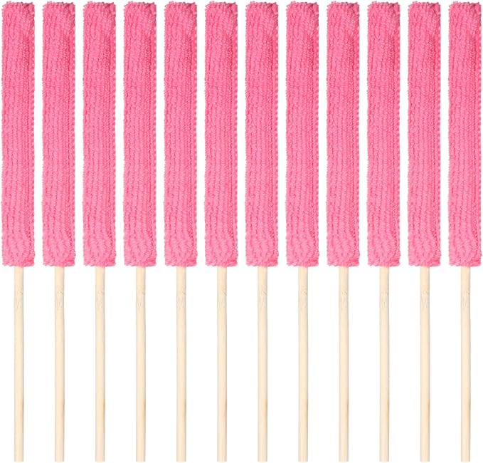 12Pcs Microfiber Detail Duster Sticks, Fan Blade Cleaner Crevice Cleaning Tool by Unknown
