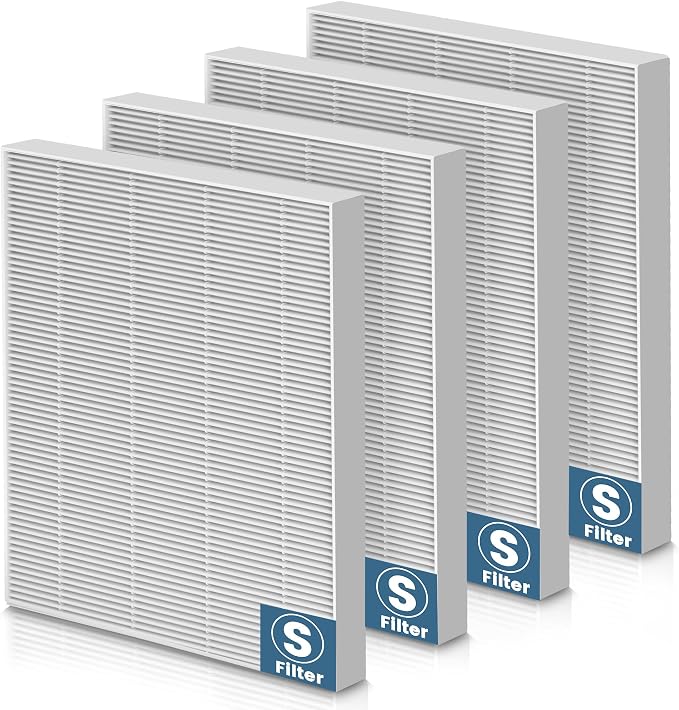 4 Pack C545 Replacement Filter S Compatible by KEYINGXUAN