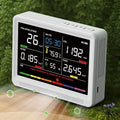 bonoch 16 in 1 Air Quality Monitor Indoor 10h-Battery & 5.5" Display 9 AQI+7 by bonoch