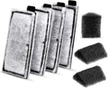 hygger HG009 Aquarium Filter Replacement Carbon Filter Cartridges 4 Pcs by hygger