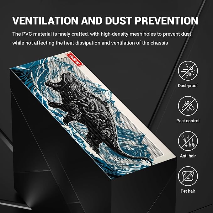 Dust Filter PC 360mm x 120mm DIY PC Case Dust Mesh Filter - Image 3