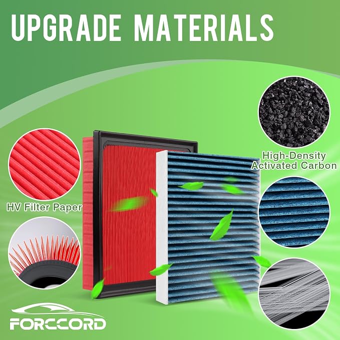 Cabin & Engine Air Filter Fit for 2019-2026 Subaru Ascent 2.4L, 2018-2026 - Image 6
