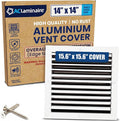 14x14 Aluminum 1-Way Air Flow Vent Cover Wall or Ceiling – Quiet HVAC Wall by ACLAMINAIRE