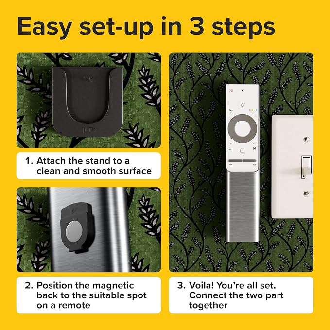Magnetic Remote Control Holder - Image 3