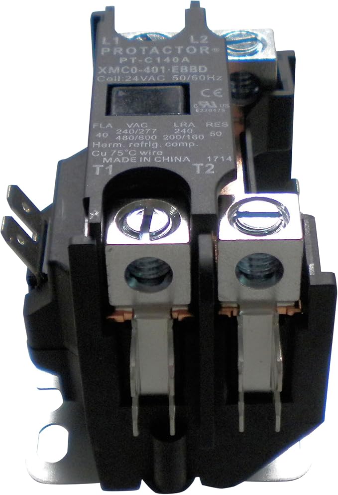 1 Pole 40 AMP Heavy Duty AC Contactor Replaces Virtually All Residential 1 Pole - Image 3