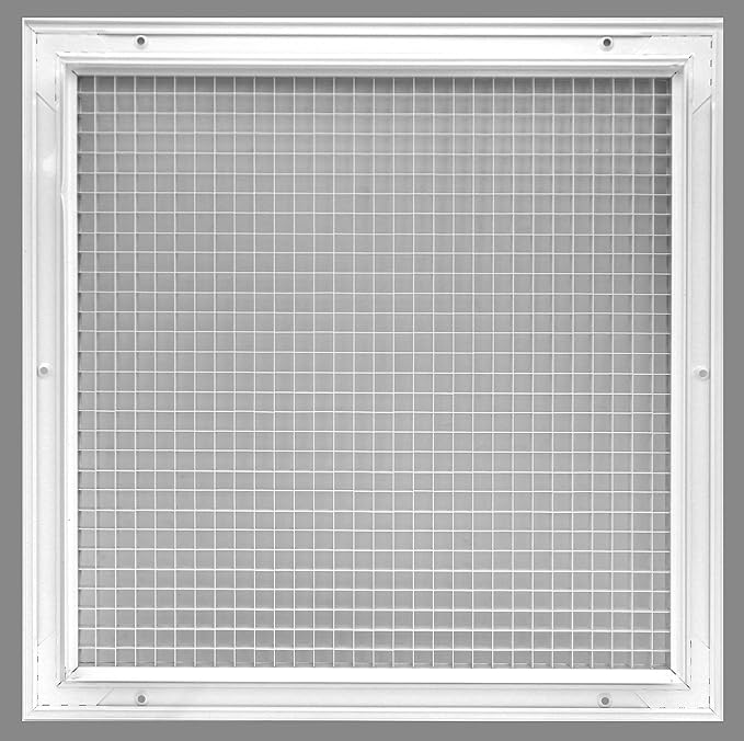 HVAC Premium 34'' x 34'' Cube Core Eggcrate Return Air Grille - Image 4