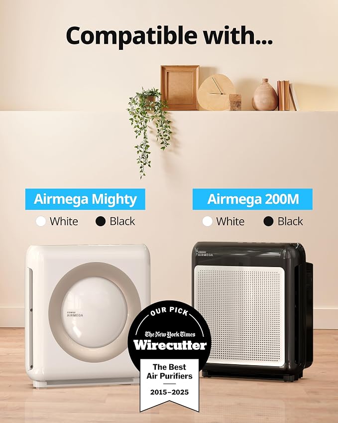 COWAY Airmega AP-1512HH & 200M Filter Replacement Set, HEPA Filter and Allergen - Image 8
