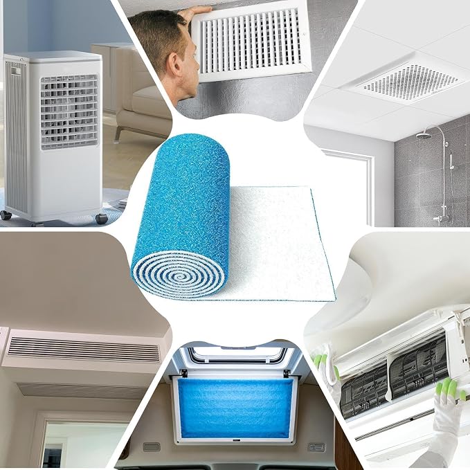 Ac Vent Filter High Efficiency Dustproof Cut-to-Fit | Home Ac Dust Control Vent - Image 4