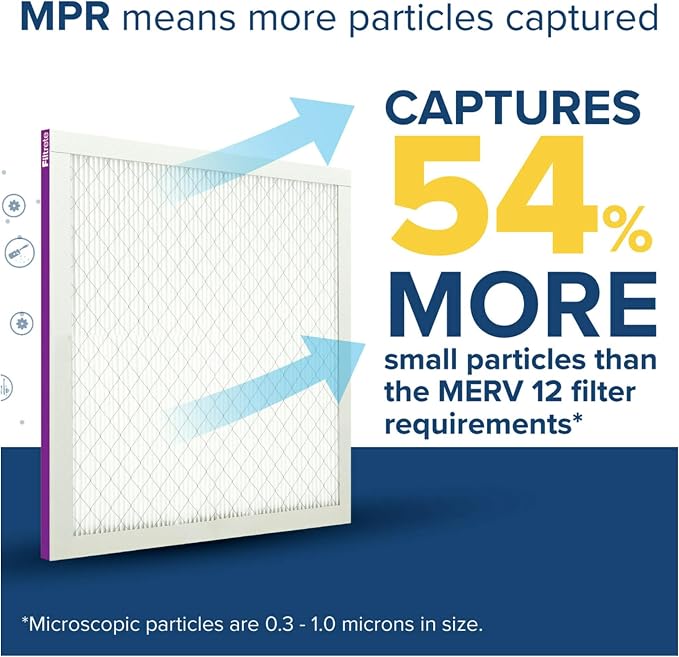 Filtrete 20x24x1 AC Furnace Air Filter, MERV 12, MPR 1500, CERTIFIED asthma & - Image 4