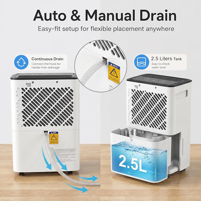 AIRPLUS 2500 Sq.Ft Dehumidifier - Image 3