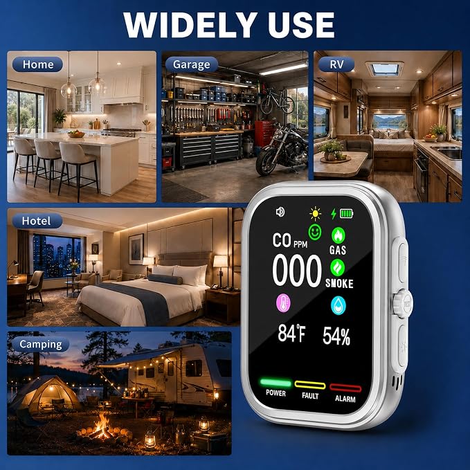 6-in-1 Plug-in Indoor Environmental Device - Image 7
