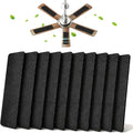 10 Pack Ceiling Fan Filters for Blades, Fan Air Purifier Pads by EKACO