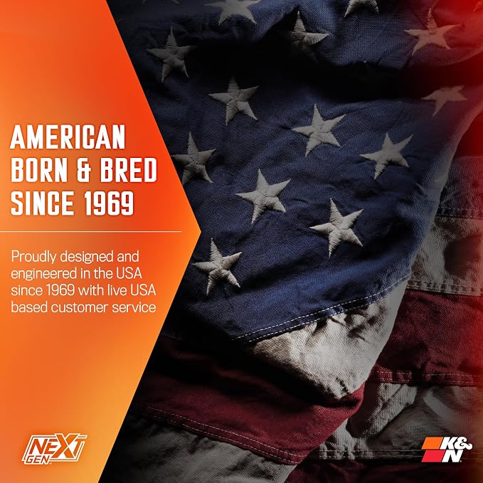 K&N NextGen Cold Air Intake System: High-Flow Cotton Filter: Compatible - Image 12