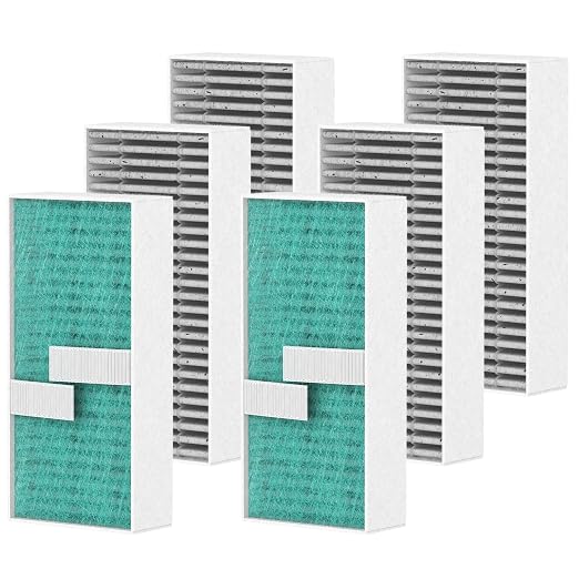 6 Pack Air Filter Compatible - Image 9