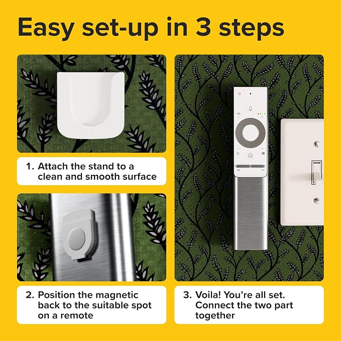 Magnetic Remote Control Holder - Image 3