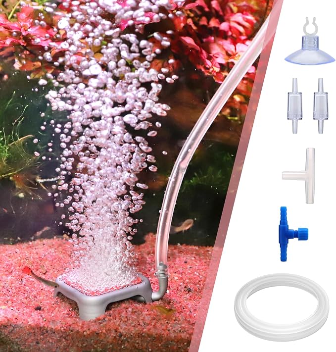 hygger Aquarium Air Stone, 1.65 Inch Nano Air Stone Make Super Tiny Bubble - Image 9