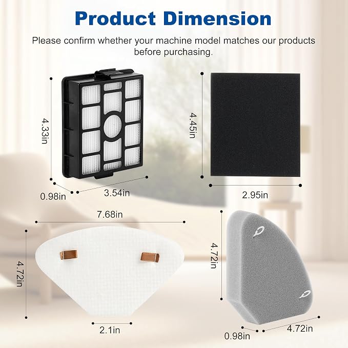 IP3251 IP3252 IP3124 HEPA Filter Replacement Compatible - Image 3
