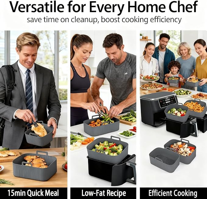 Silicone Air Fryer Liners for Ninja - Image 6
