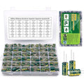 925Pcs 36Values Aluminum Electrolytic Capacitor Assortment Kit Lowesr by BEEYUIHF