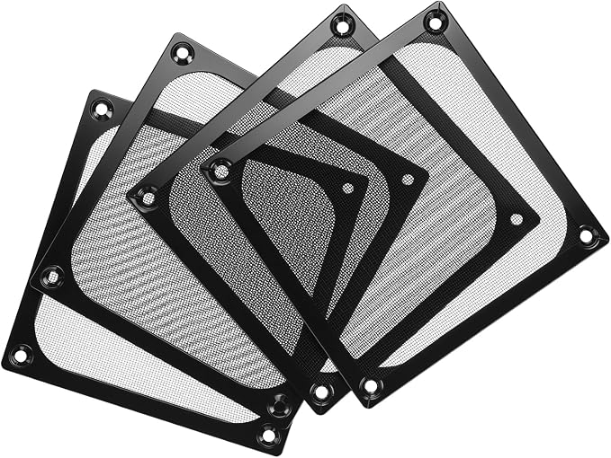 QWORK 120mm Computer Fan Filter Grills - Image 2