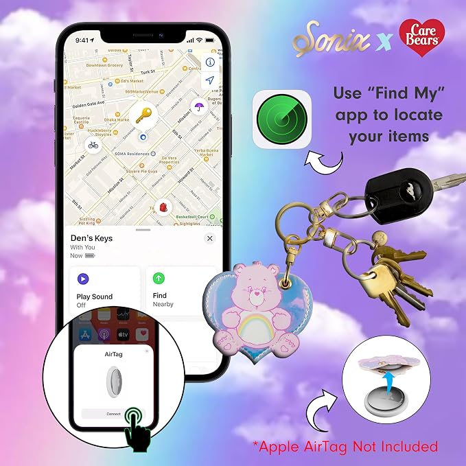 Sonix x Care Bears Keychain Case Compatible - Image 3