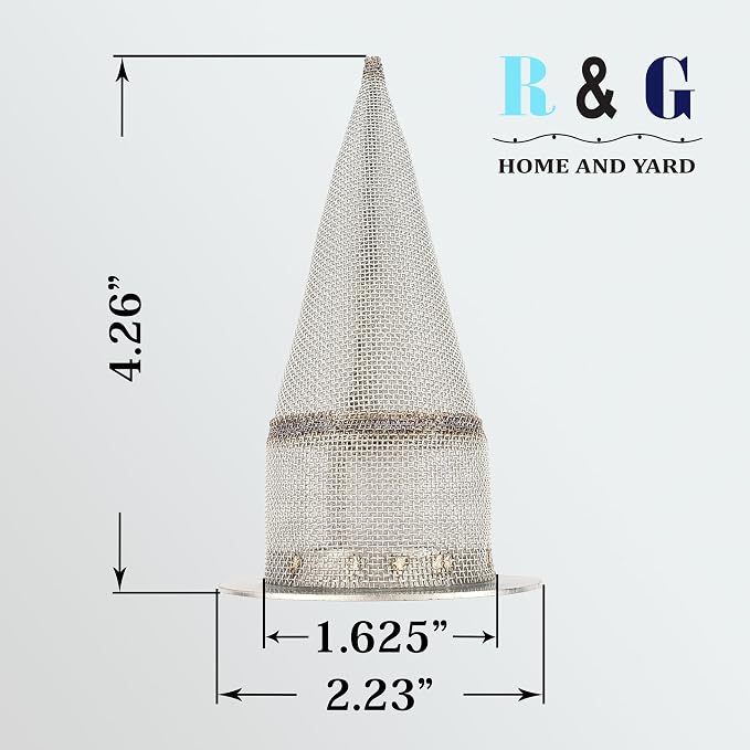 4 PCS-Cone-Type Stainless Steel Spark Arrestor 1.625” fit Honda CRF230 CRF250L - Image 3