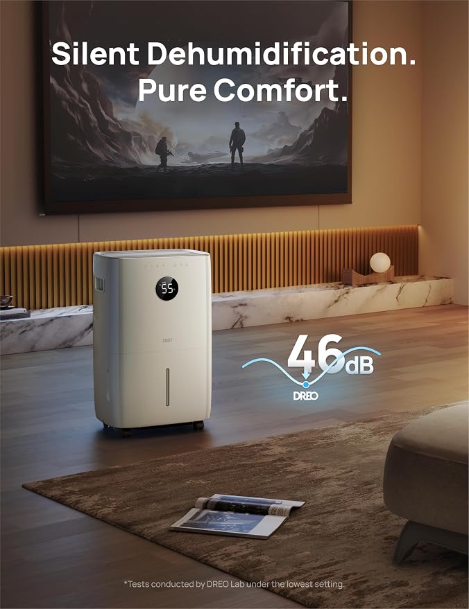 DREO 110-Pint Smart Dehumidifier - Image 8