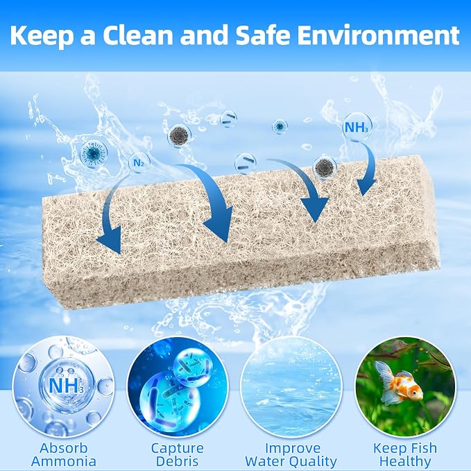 AQUANEAT Replacement Ammonia Reducer Pads Compatible - Image 3