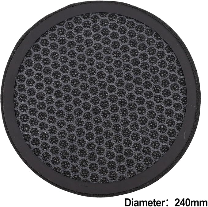 Activated Carbon HEPA Filter for PVC Pipe Air Systems, Round Duct Filter - Image 3