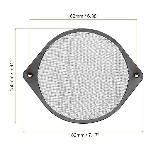 PATIKIL 150mm Computer Fan Filter Grill - Image 2