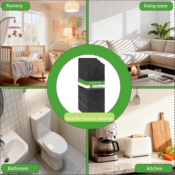 6 Pack Replacement Filter Compatible - Image 7