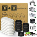 Cat Water Fountain Filter, 16 Pack Cat Fountain Replacement Filters by KANCHOU